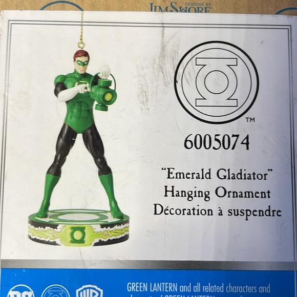 DC comics - Green Lantern hanging ornament - Jim Shore 2019 - Picture 8 of 9